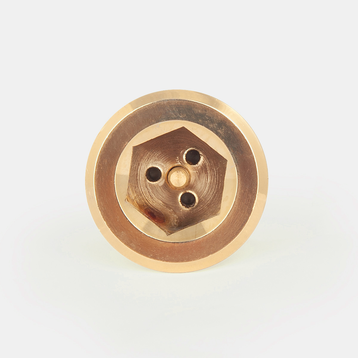 ½" Vacuum Breaker - Polished Brass - top